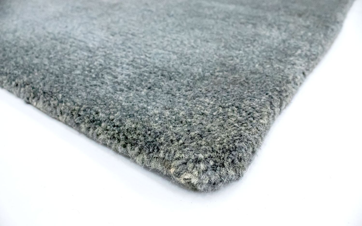 Tapis Népalais - 157 x 91 cm - argent
