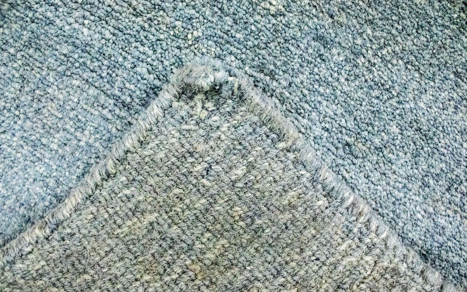 Tapis Népalais - 157 x 91 cm - argent