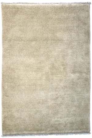Tapis Népalais - 198 x 145 cm - beige