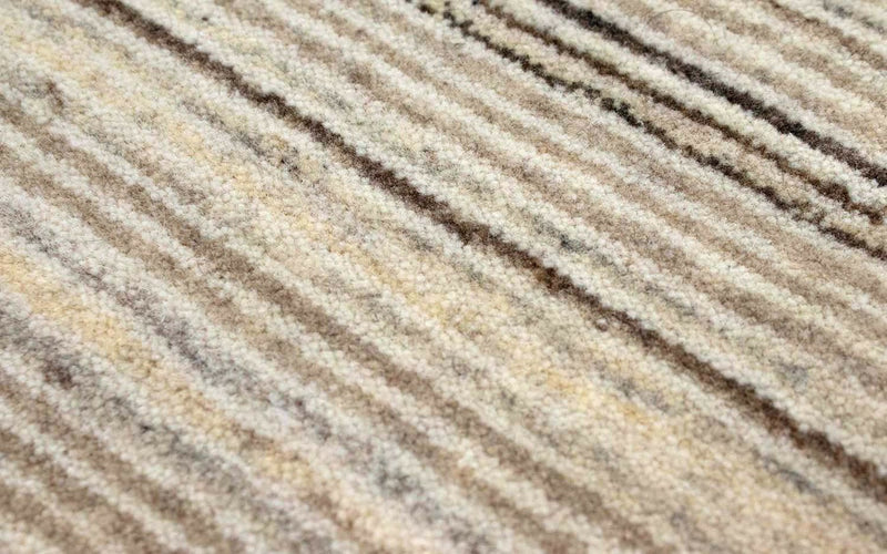 Tapis en laine - 124 x 63 cm - naturel