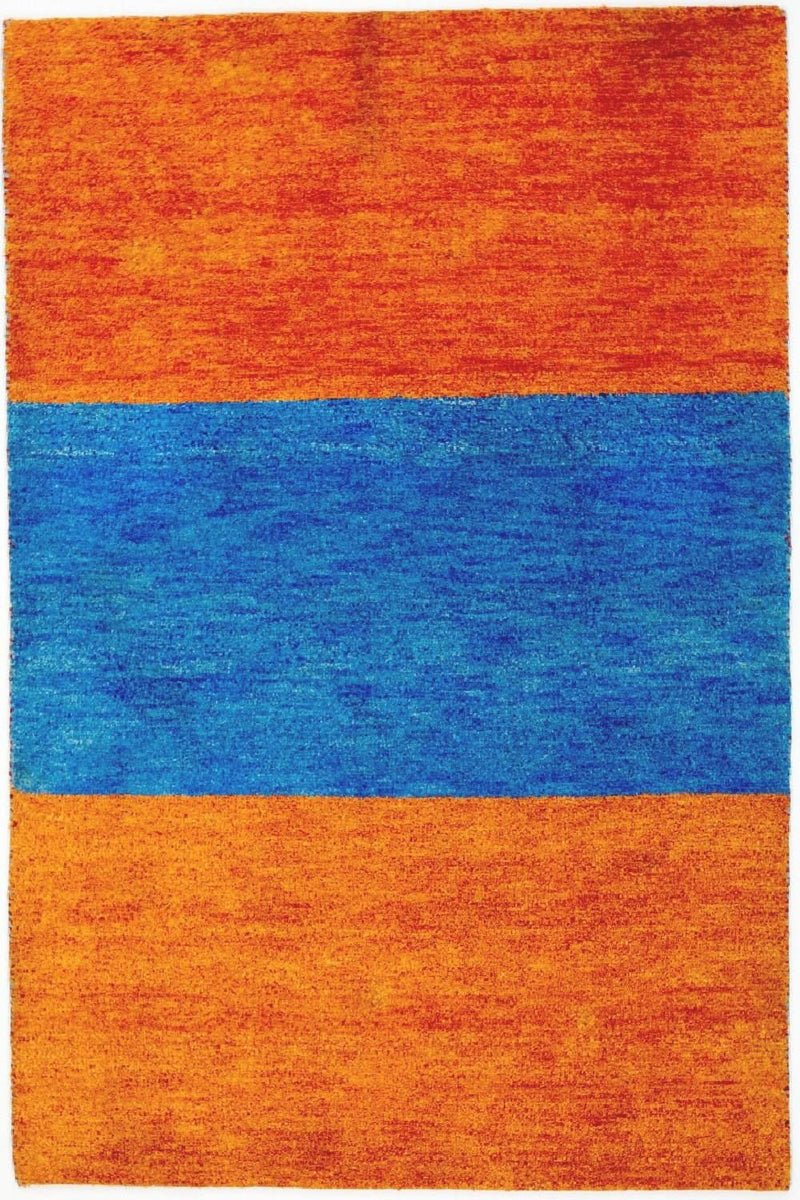 Tapis Gabbeh - Indus - 179 x 120 cm - multicolore