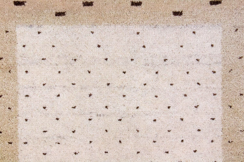 Tapis Gabbeh - Indus - 136 x 72 cm - beige