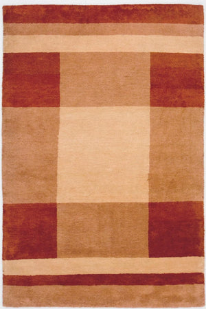 Tapis Gabbeh - Indus - 181 x 117 cm - multicolore