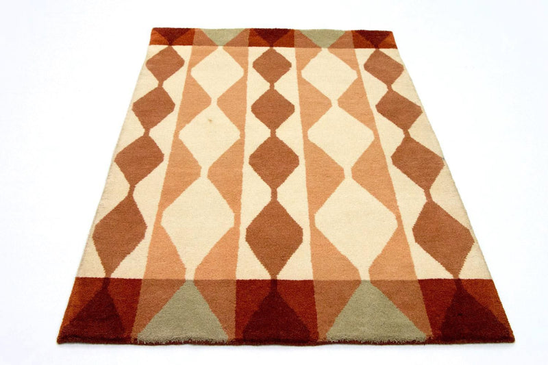 Tapis Gabbeh - Indus - 182 x 119 cm - multicolore