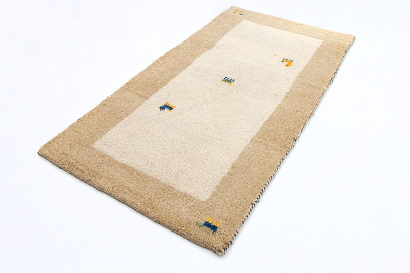 Gabbeh Teppich - Indus 140 x 70 cm - beige