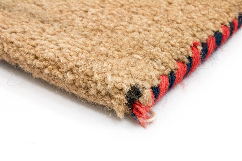 Tapis Gabbeh - Indus - 132 x 68 cm - beige