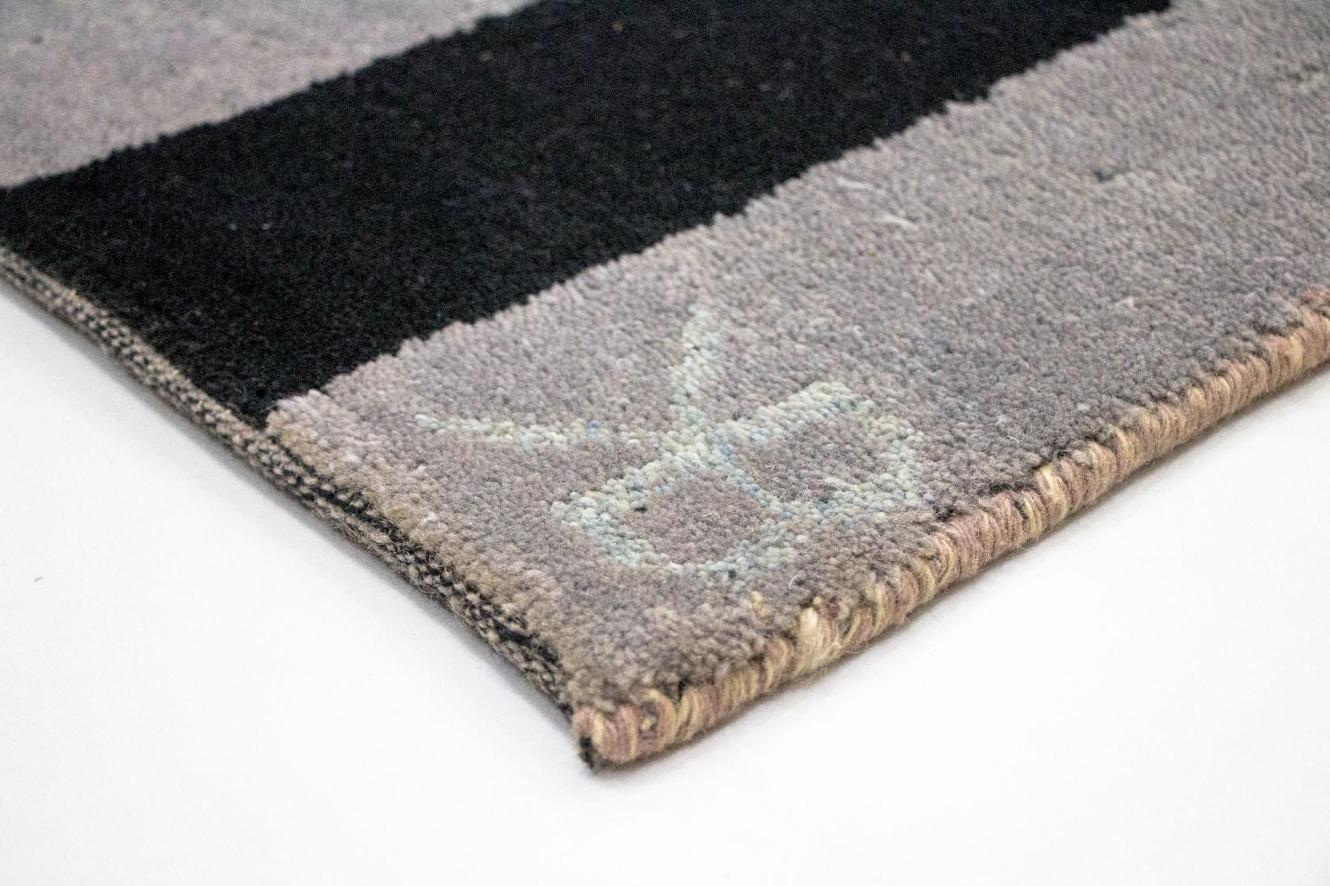 Tapis Gabbeh - Indus - 200 x 138 cm - multicolore