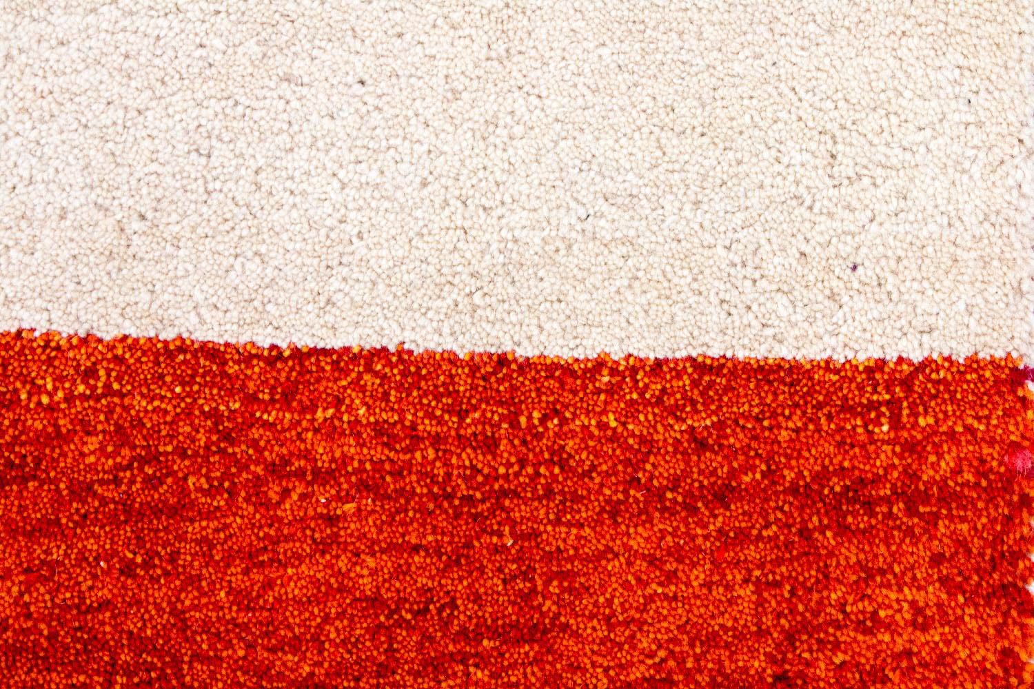 Tapis Gabbeh - Indus - 140 x 70 cm - beige