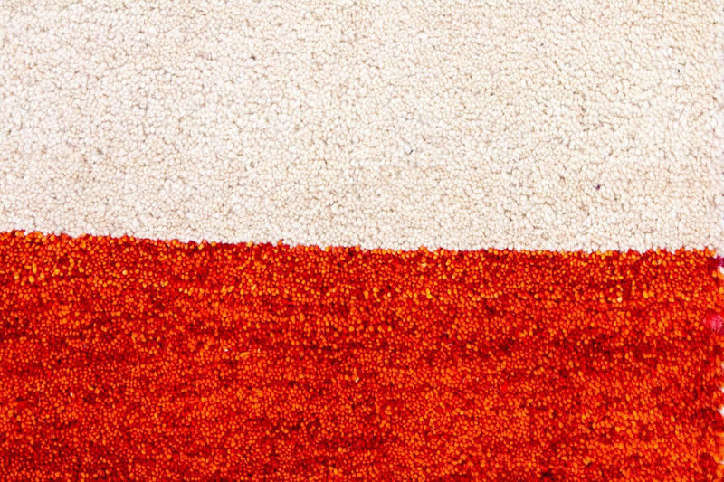 Tapis Gabbeh - Indus - 140 x 70 cm - beige