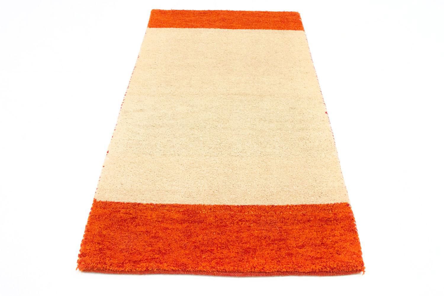 Tapis Gabbeh - Indus - 140 x 70 cm - beige