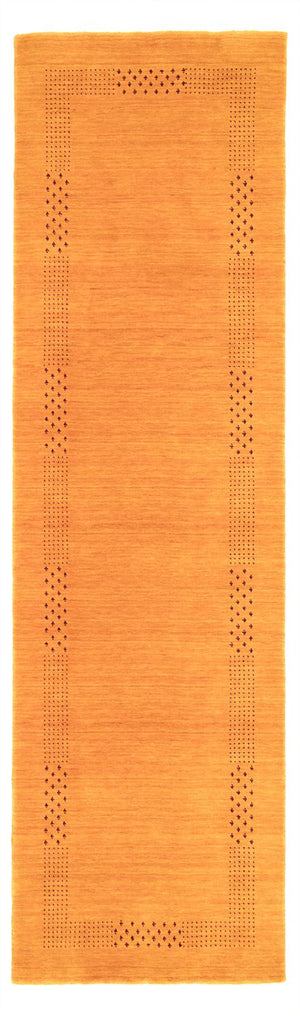 Tapis de couloir Tapis Gabbeh - Indus - 200 x 80 cm - or