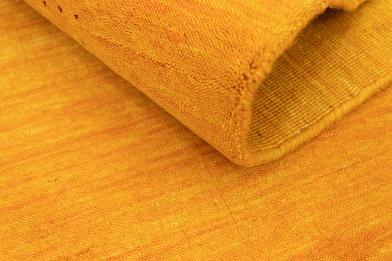 Tapis de couloir Tapis Gabbeh - Indus - 200 x 80 cm - or