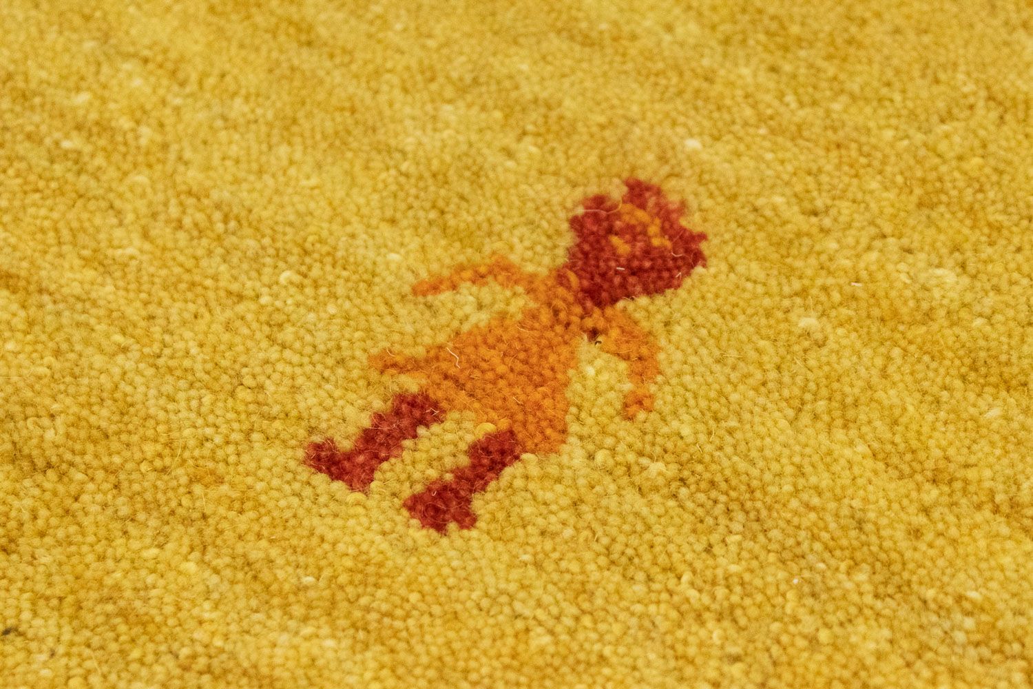Tapis Gabbeh - Softy - 300 x 250 cm - or