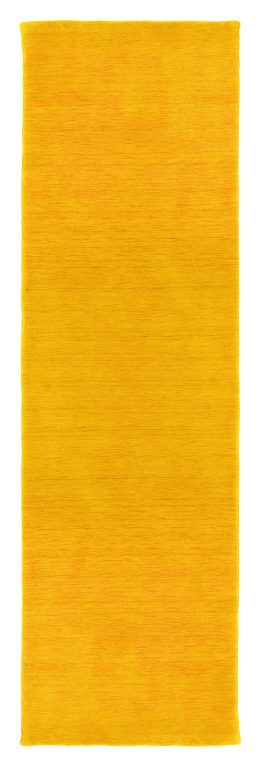 Tapis de couloir Tapis Gabbeh - Indus - 200 x 80 cm - or