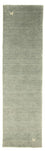 Tapis de couloir Tapis Gabbeh - Indus - 200 x 80 cm - gris