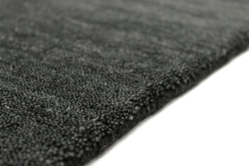 Tapis de couloir Tapis Gabbeh - Indus - 400 x 80 cm - gris