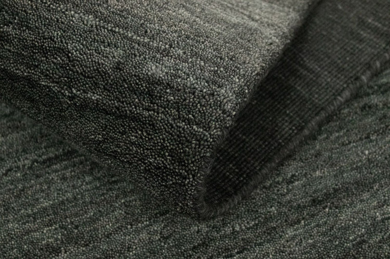 Tapis de couloir Tapis Gabbeh - Indus - 400 x 80 cm - gris
