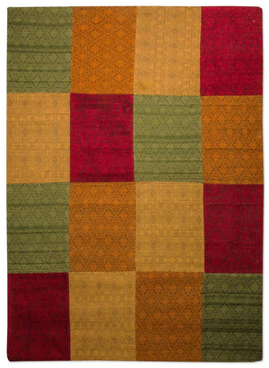 Tapis patchwork - 340 x 240 cm - colorée