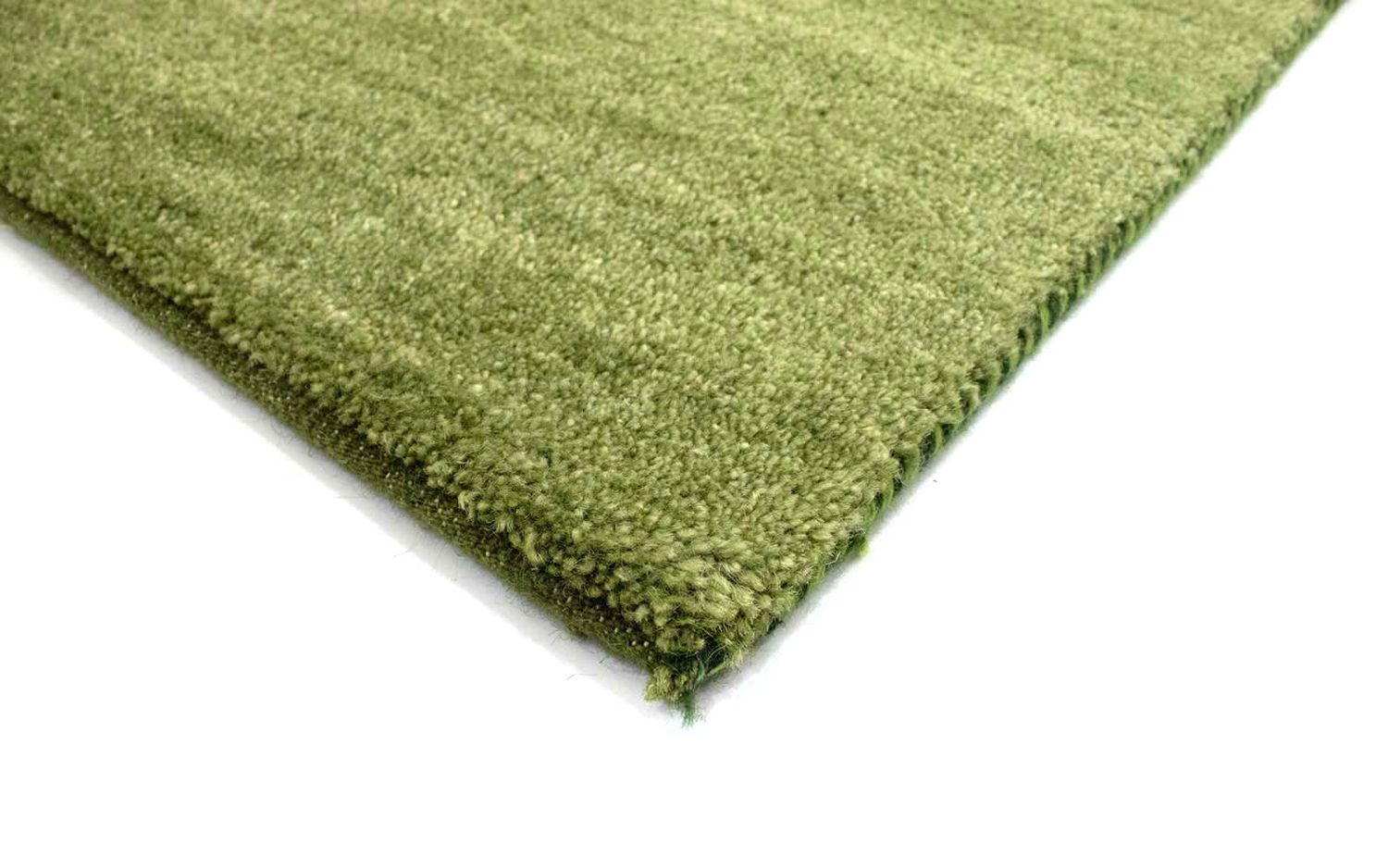 Tapis Gabbeh - Indus - 90 x 60 cm - vert clair