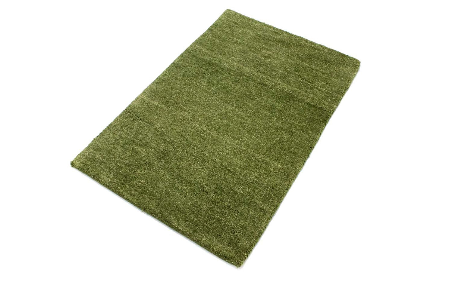 Tapis Gabbeh - Indus - 90 x 60 cm - vert clair