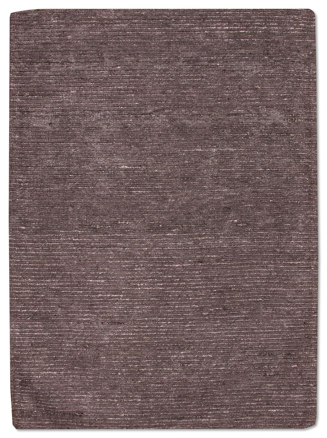 Tapis à poil ras - 180 x 120 cm - gris