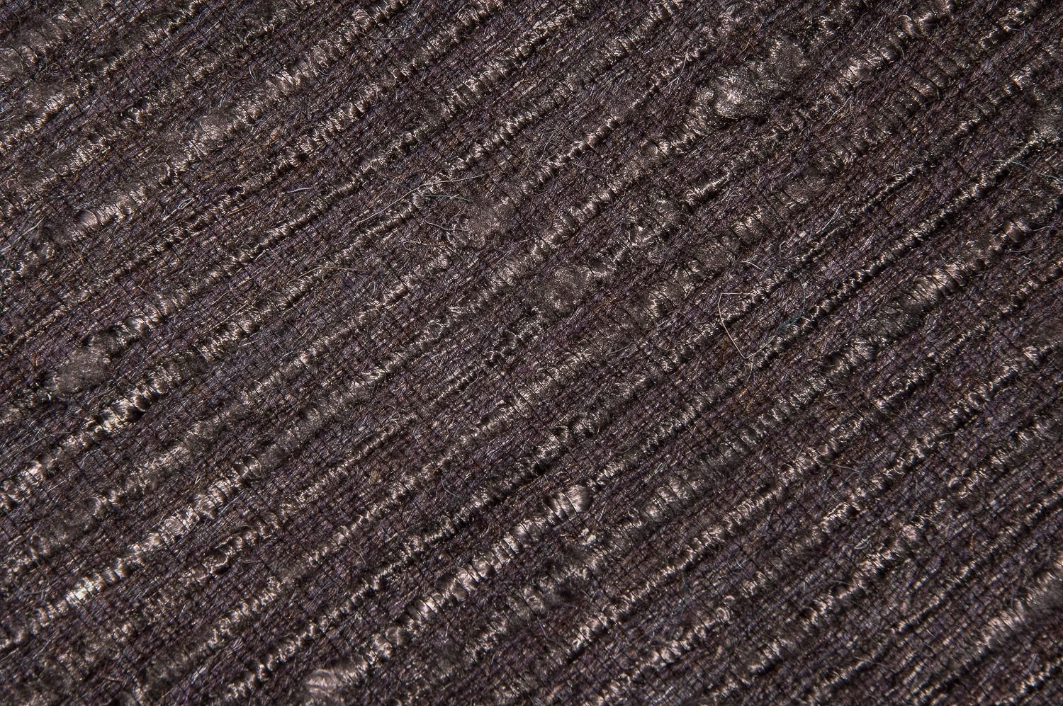 Tapis à poil ras - 180 x 120 cm - gris