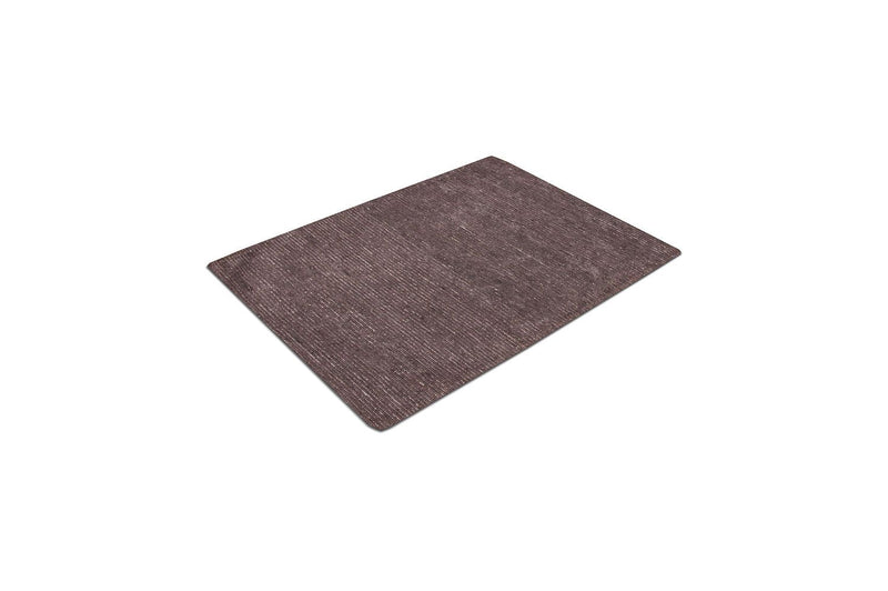 Tapis à poil ras - 180 x 120 cm - gris