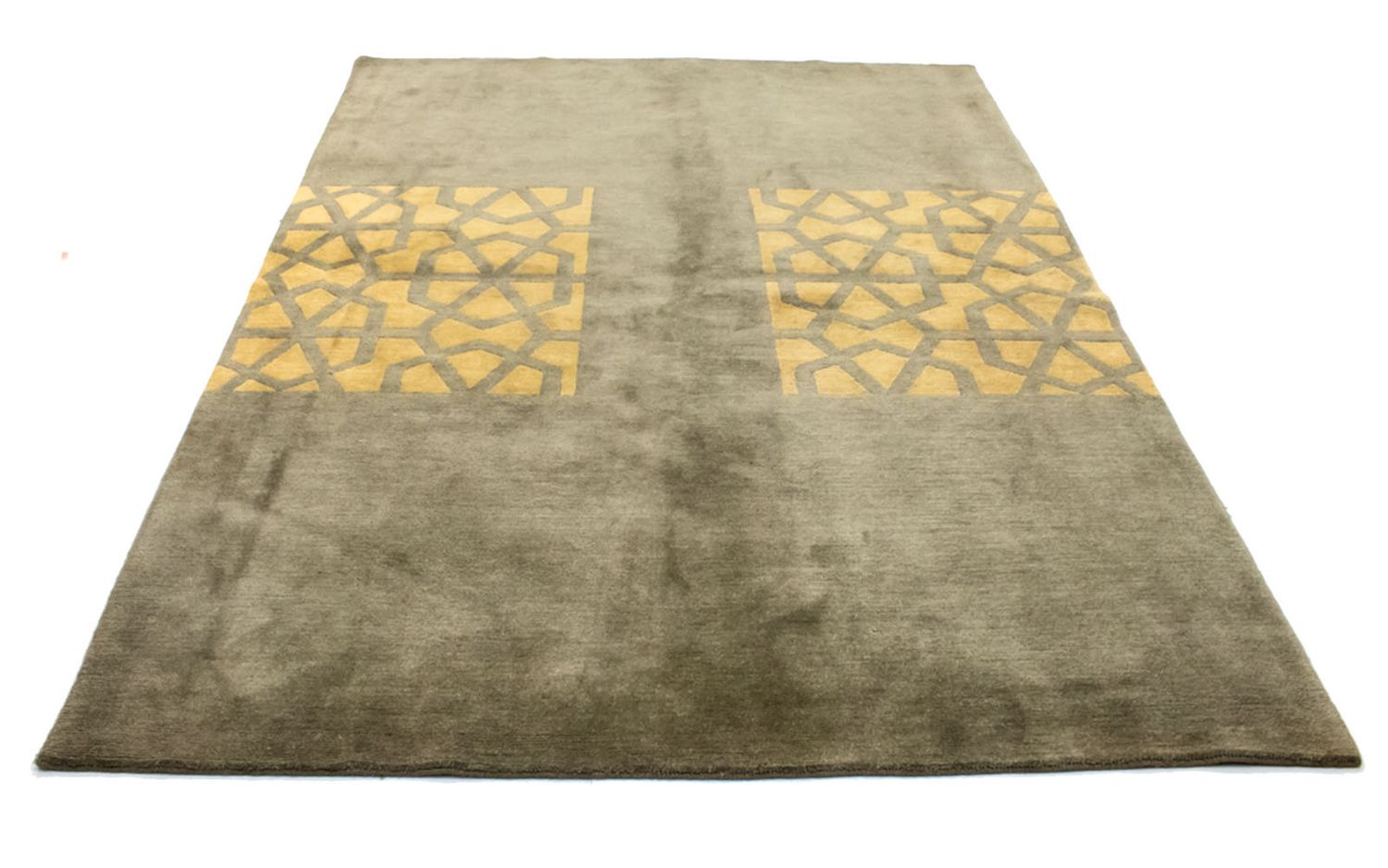 Tapis Népalais - 244 x 180 cm - marron
