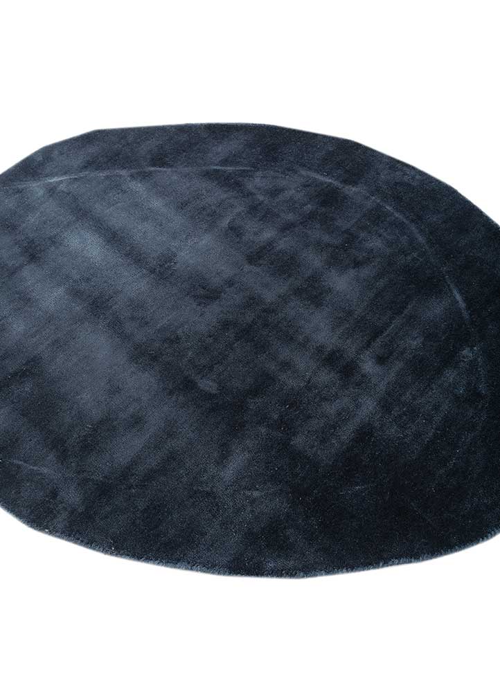 Designer Teppich sonderform  - 140 x 122 cm - anthrazit