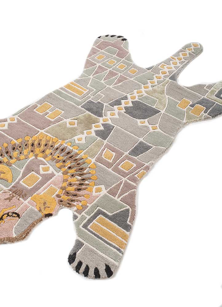 Tapis pour enfants originale  - 153 x 90 cm - multicolore