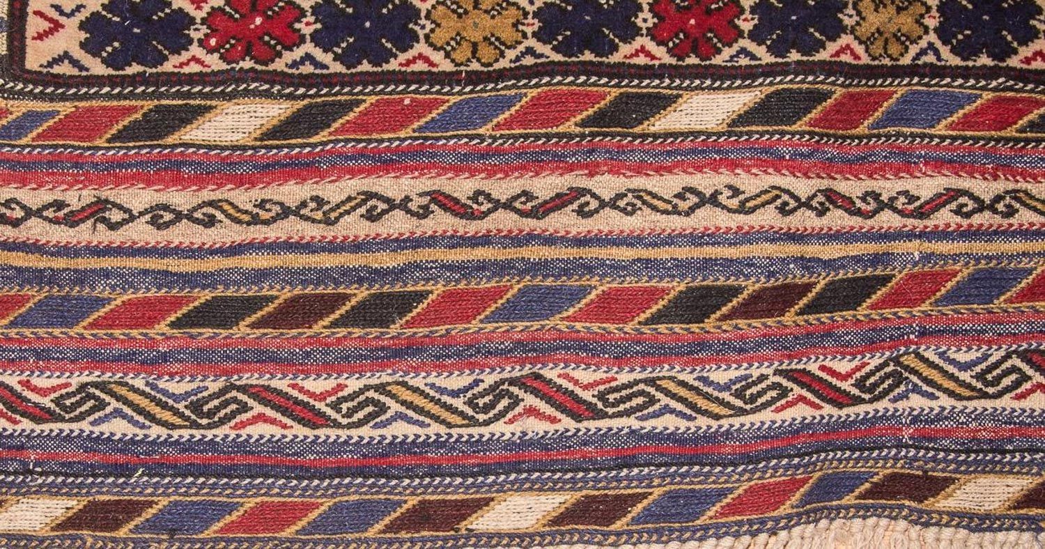 Tapis Kelim - Vieux - 276 x 185 cm - beige