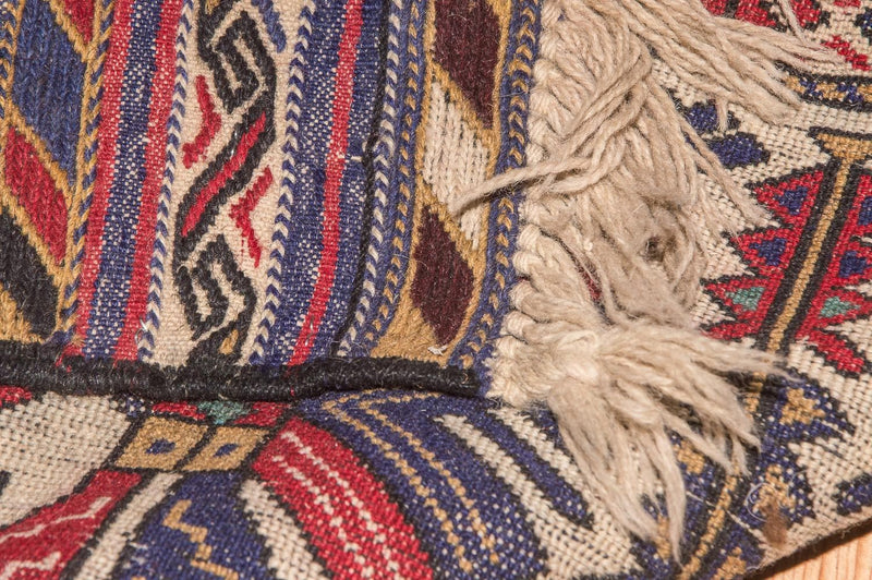 Tapis Kelim - Vieux - 276 x 185 cm - beige