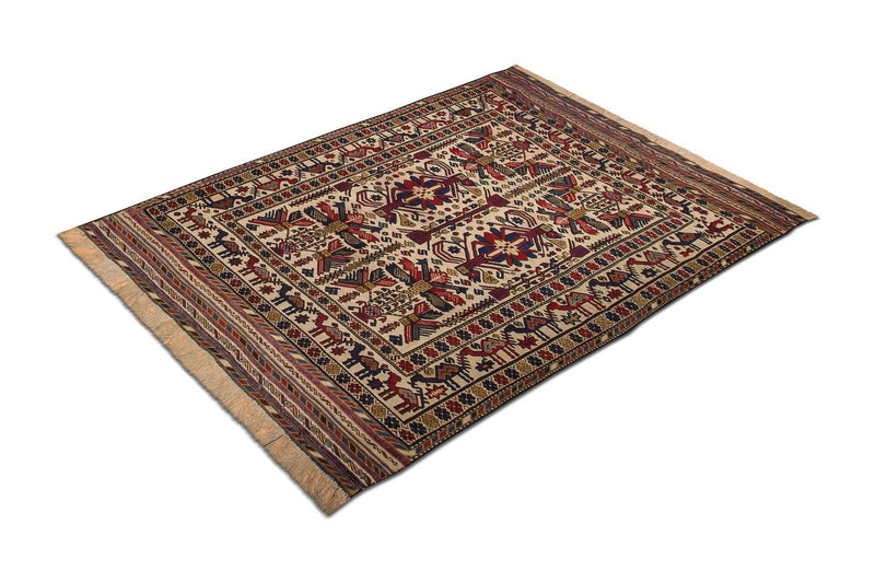 Tapis Kelim - Vieux - 276 x 185 cm - beige