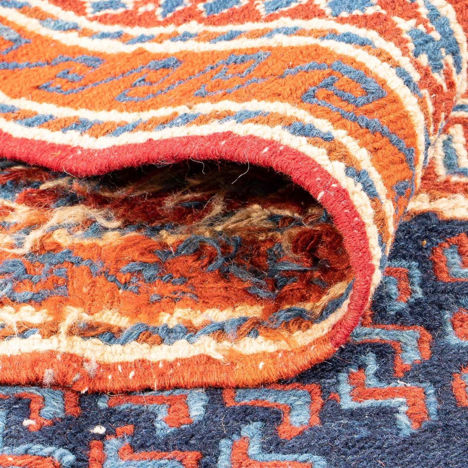 Tapis Kelim - Oriental - 185 x 145 cm - multicolore