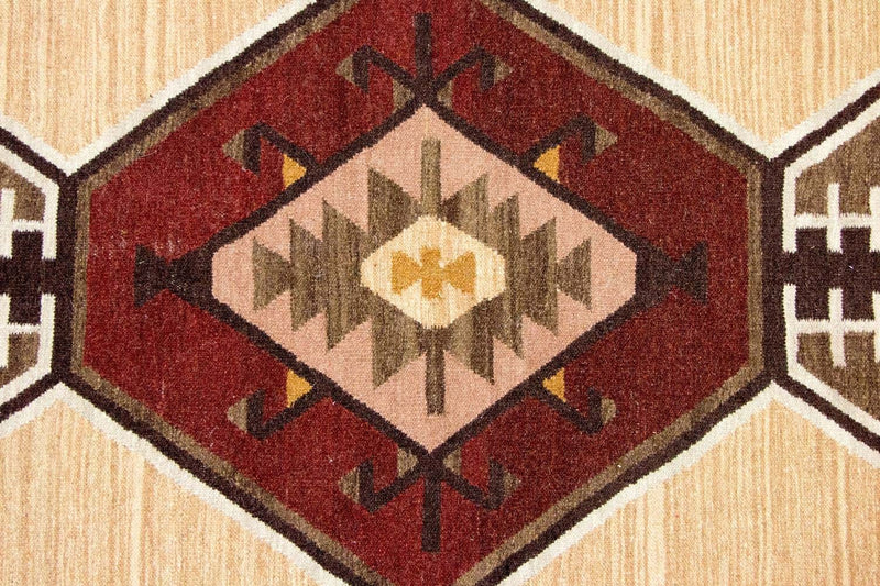 Tapis Kelim - Tendance - 187 x 126 cm - jaune