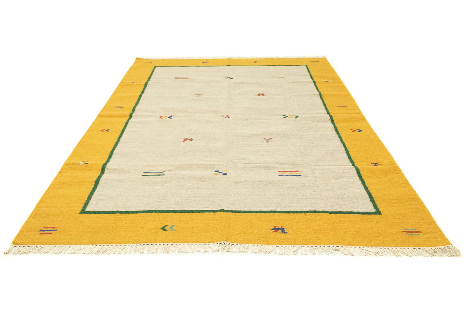Tapis Kelim - Tendance - 300 x 200 cm - beige