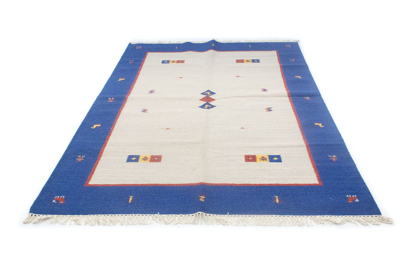 Kelim Teppich - Trendy 200 x 140 cm - beige