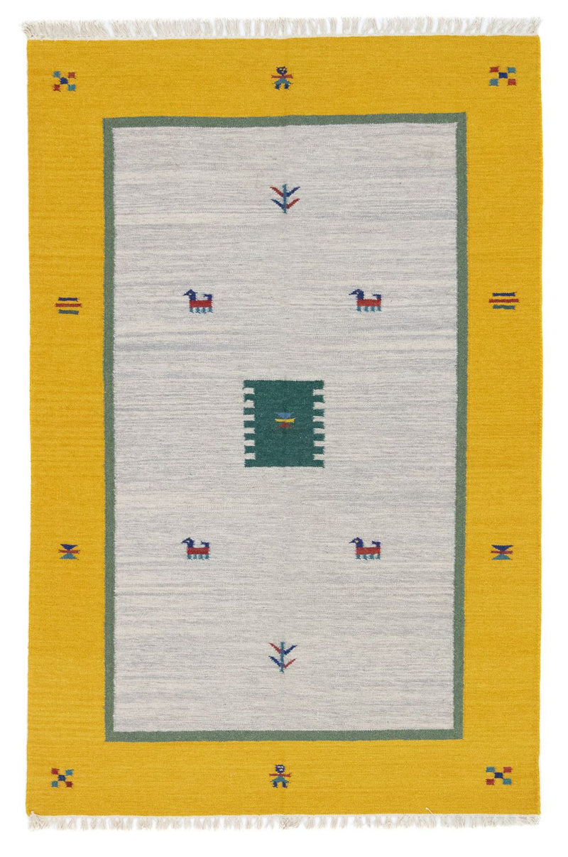 Tapis Kelim - Tendance - 180 x 120 cm - beige