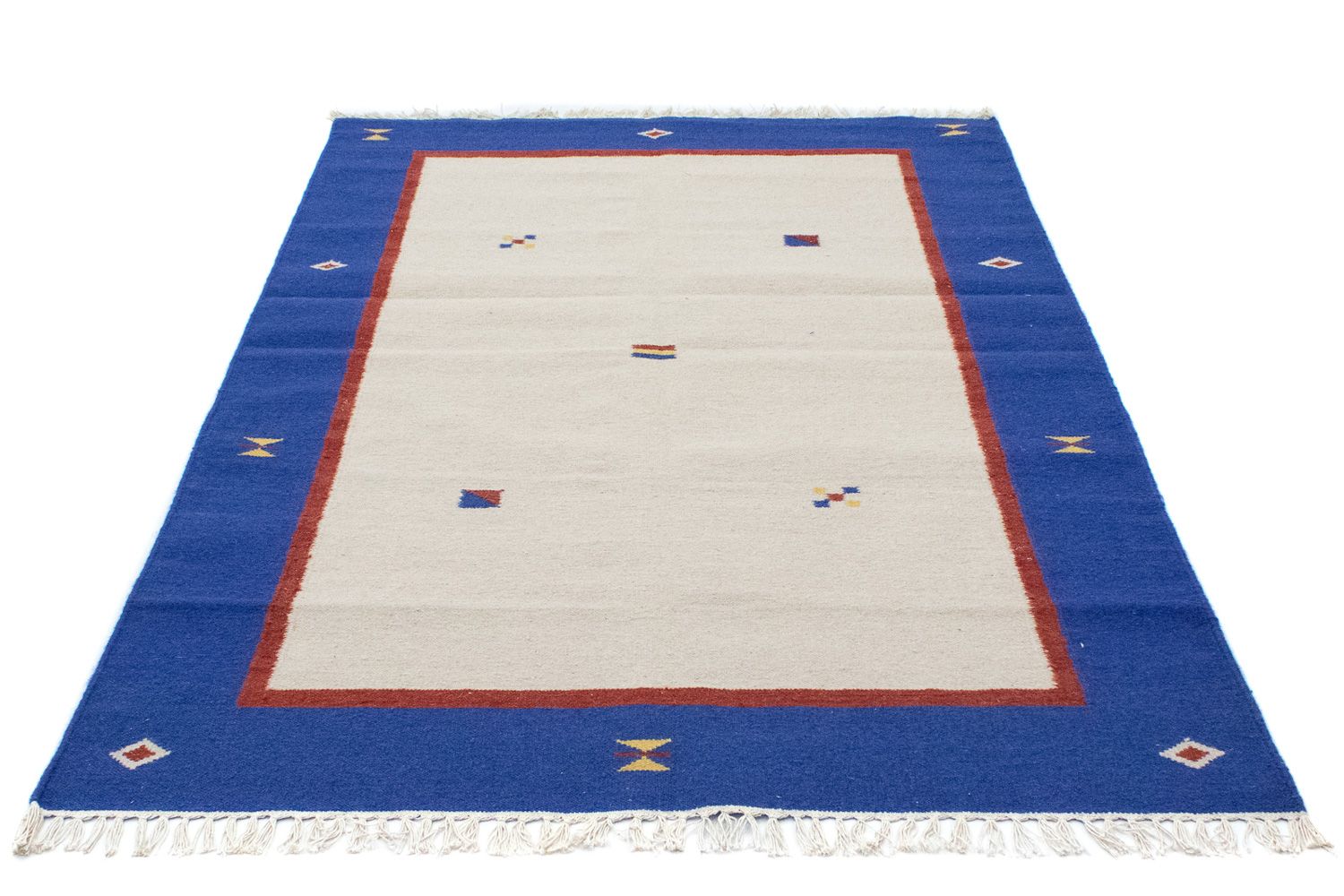 Tapis Kelim - Tendance - 180 x 120 cm - beige
