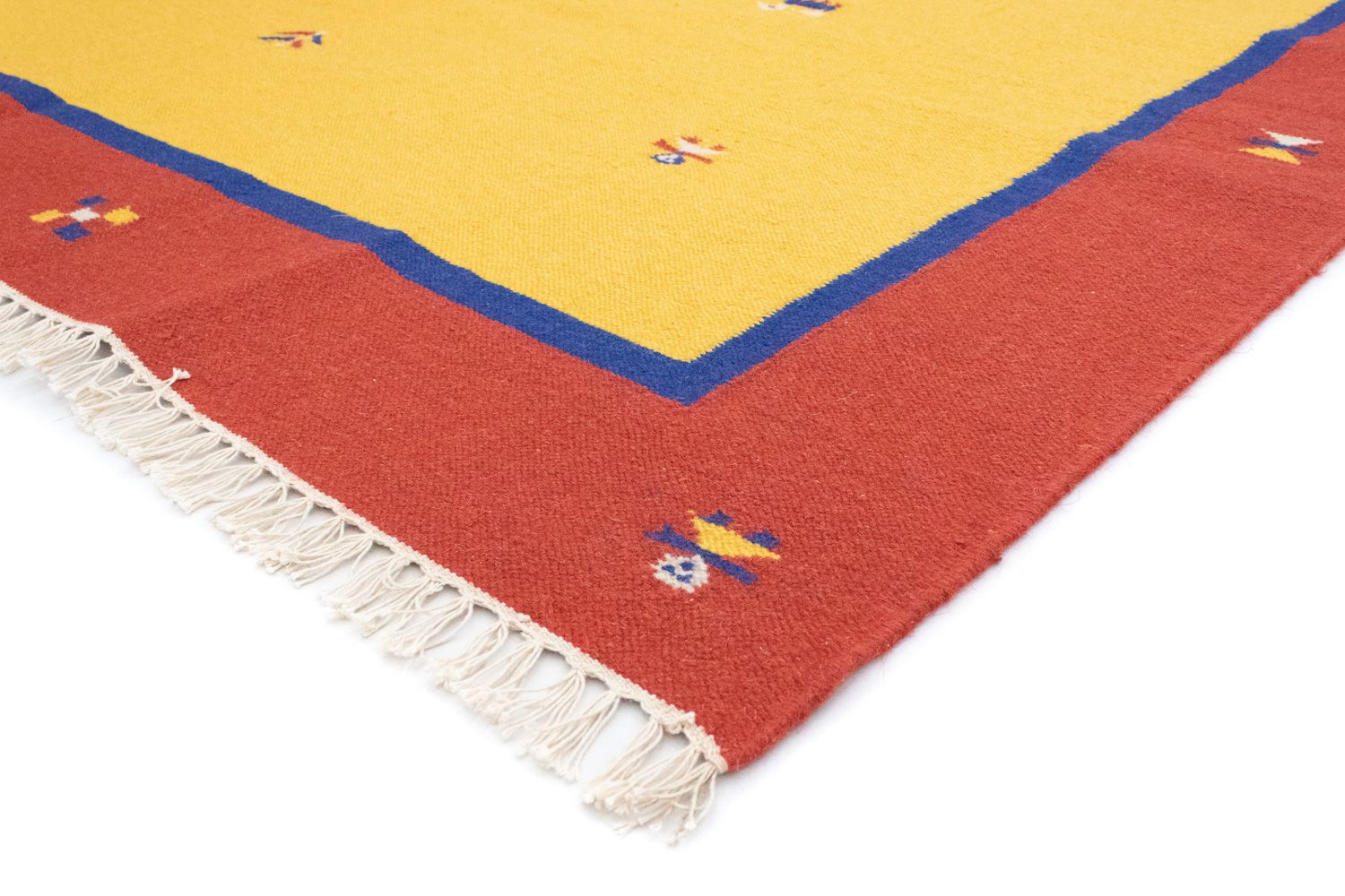 Tapis Kelim - Tendance - 300 x 200 cm - jaune