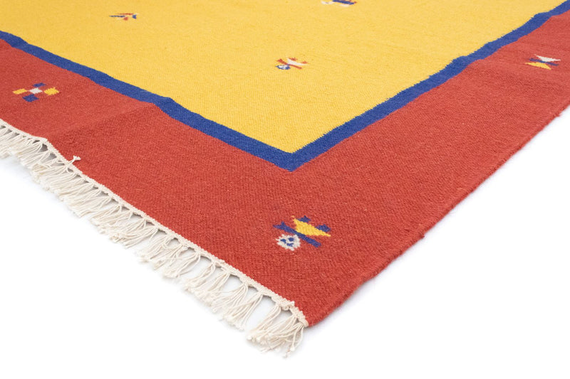 Tapis Kelim - Tendance - 300 x 200 cm - jaune