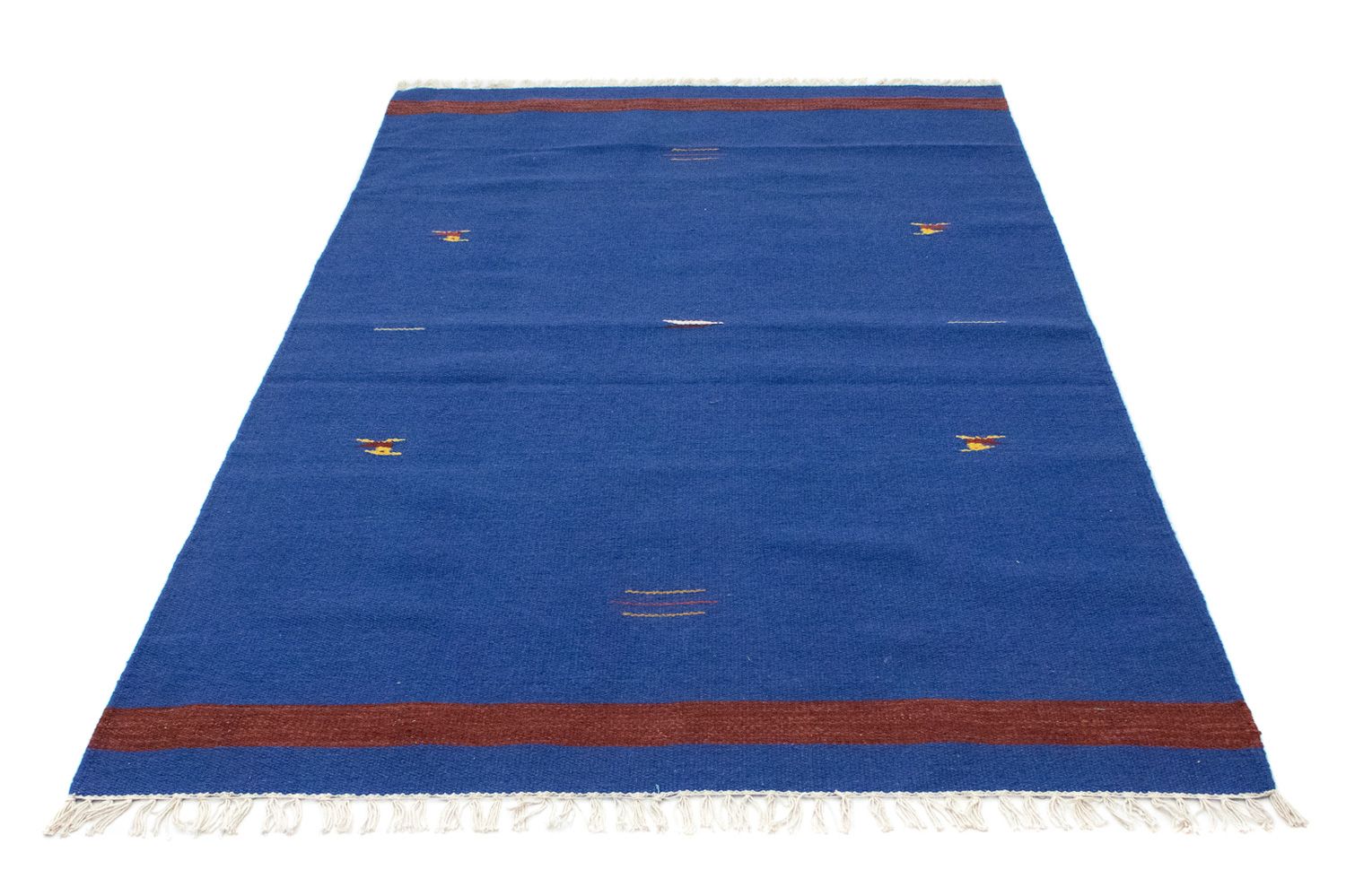 Tapis Kelim - Tendance - 180 x 120 cm - bleu