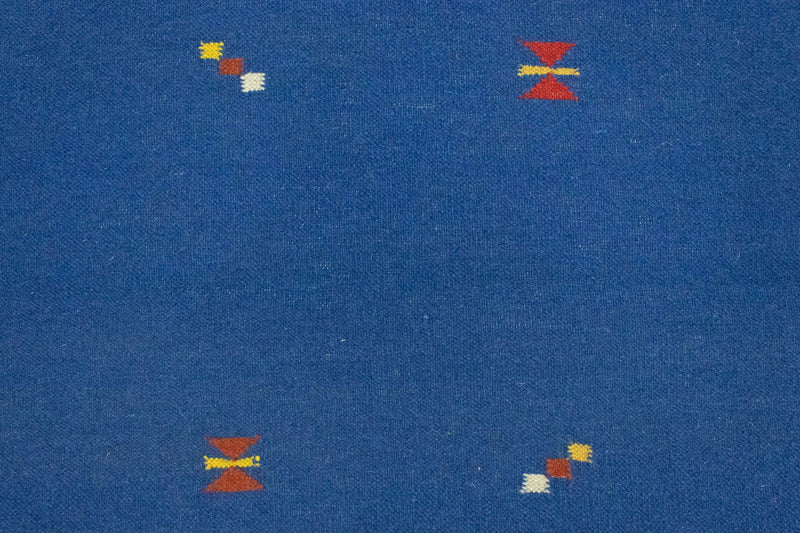 Tapis Kelim - Tendance - 180 x 120 cm - bleu