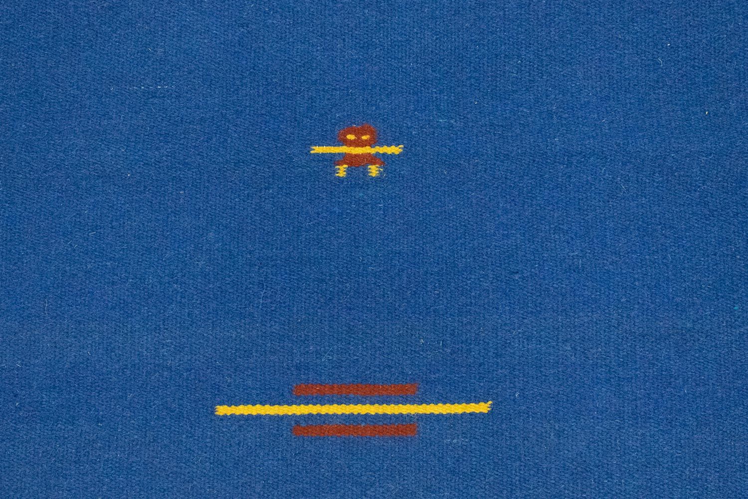 Tapis Kelim - Tendance - 180 x 120 cm - bleu