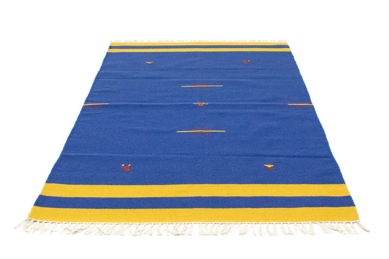 Tapis Kelim - Tendance - 180 x 120 cm - bleu