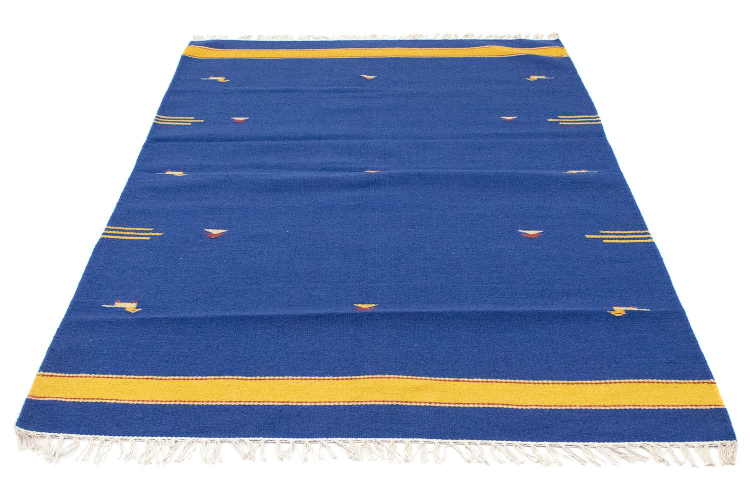 Tapis Kelim - Tendance - 180 x 120 cm - bleu