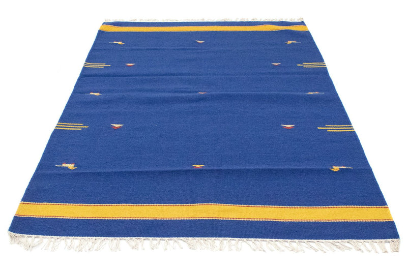 Tapis Kelim - Tendance - 180 x 120 cm - bleu