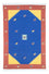 Tapis Kelim - Tendance - 200 x 140 cm - bleu