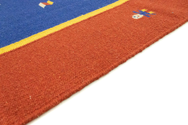 Tapis Kelim - Tendance - 300 x 200 cm - bleu