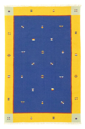 Tapis Kelim - Tendance - 300 x 200 cm - bleu
